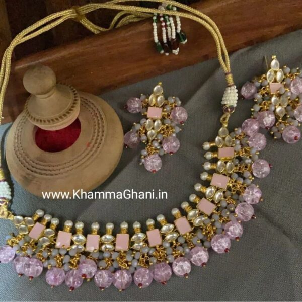 Necklace in Kundan Set