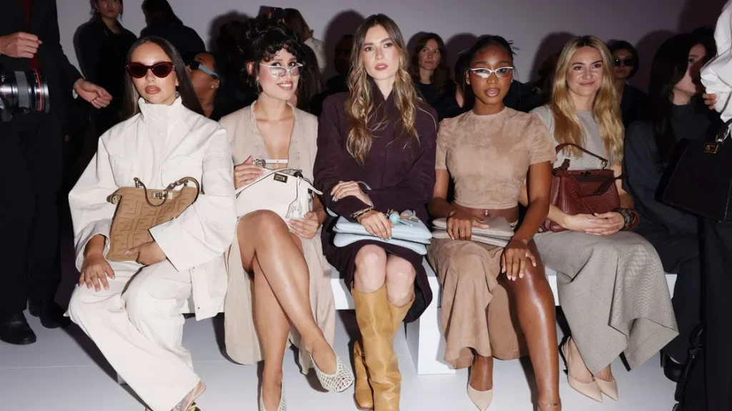 Hollywood stars in milan fashion week 2024